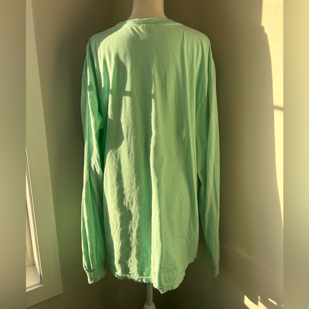 Michael Bublé Concert Long Sleeve Tee Green Size XL - Picture 7 of 8
